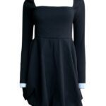 PRETTYLITTLETHING Sukienka Damska Czarna XL - zdjęcie 1