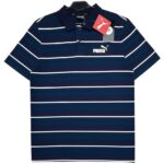PUMA Koszulka Męska Granatowa S 100% bawełna - zdjęcie 1