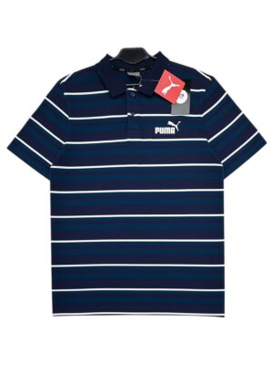 PUMA Koszulka Męska Granatowa S 100% bawełna