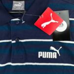 PUMA Koszulka Męska Granatowa S 100% bawełna - zdjęcie 3
