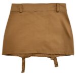 PRETTYLITTLETHING Spódnica Damska Brązowa M - zdjęcie 2