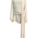PRETTYLITTLETHING Sweter Damski Kremowy 3XL - zdjęcie 1
