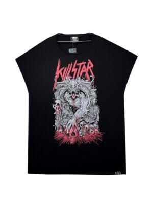 KILLSTAR Koszulka Damska Czarna 4XL