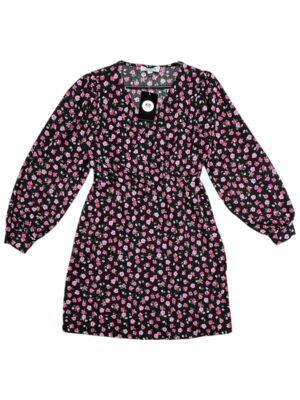 DOROTHY PERKINS PETITE Sukienka Damska Czarna Różowa L