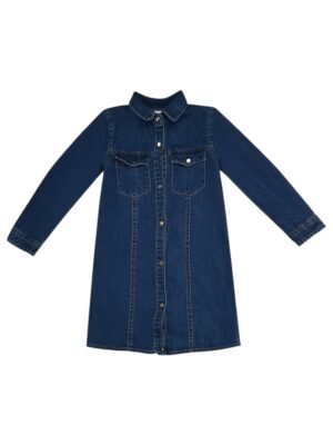 RIVER ISLAND MINI Sukienka Dziecięca Niebieska 110