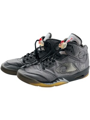AIR JORDAN 5 RETRO OFF-WHITE MUSLIN Buty Męskie Szare 47.5