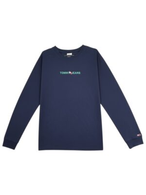 TOMMY HILFIGER JEANS Bluzka Męska Granatowa S