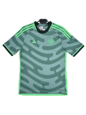 ADIDAS Koszulka Dziecięca Zielona Poliester 176