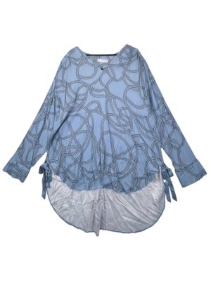 PRIMARK Tunika Damska Niebieska XL
