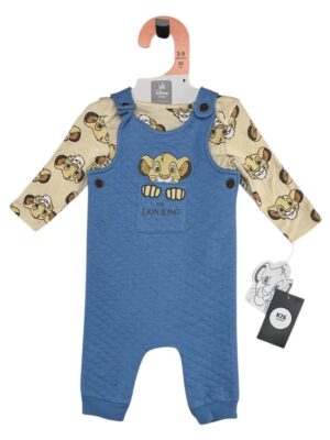 PRIMARK Komplet DISNEY BABY Kombinezon Dziecięcy Niebieski 68