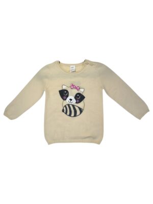 H&M Sweter Dziecięcy Beżowy 92