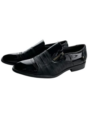 FASHION Buty Męskie Czarne Rozmiar 44