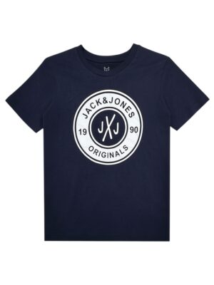JACK&JONES Koszulka Dziecięca Granatowa 140