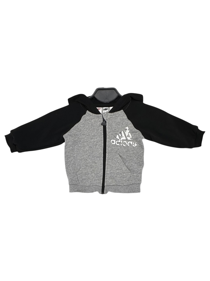 ADIDAS Bluza Dziecięca Szara Czarna 68