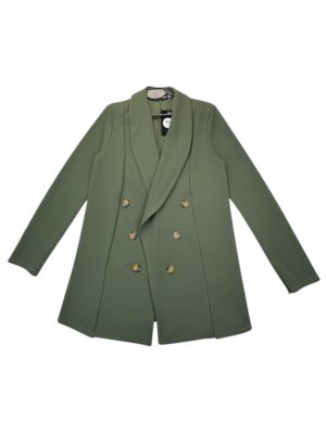 PRETTYLITTLETHING Marynarka Damska Khaki XS