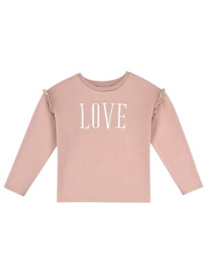I LOVE GIRLSWEAR Bluza Dziecięca Różowa 134