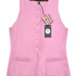 RIVER ISLAND Kamizelka Damska Różowa L - zdjęcie 1