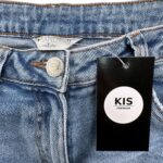 CANDY COUTURE Jeansy Dziecięce Niebieskie 158 - zdjęcie 3