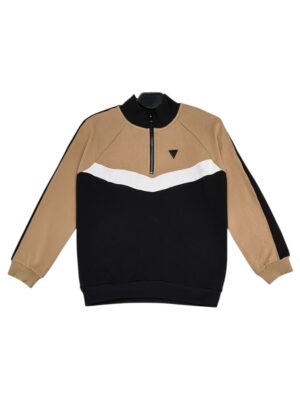 GUESS Bluza Dziecięca Czarno Brązowa 152