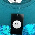 V BY VERY Bluza Dziecięca Turkusowa 146 - zdjęcie 3
