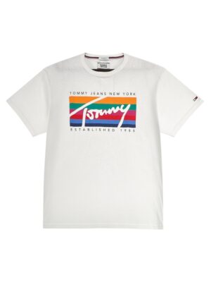 TOMMY HILFIGER JEANS Koszulka Damska Biała M