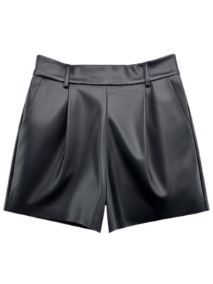 F&F Szorty Damskie Czarne L