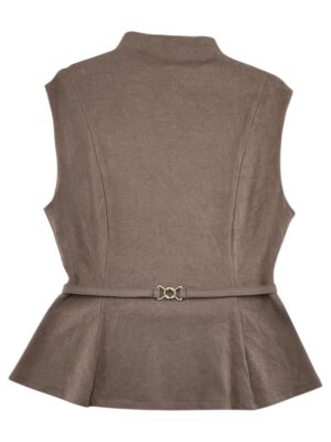 F&F Bluzka Damska Brązowa XL