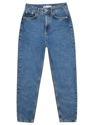 ZARA Jeansy Damskie Niebieskie S