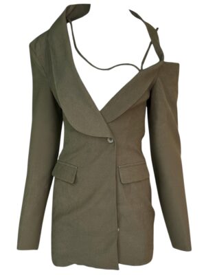 EGO Sukienka Damska Khaki S